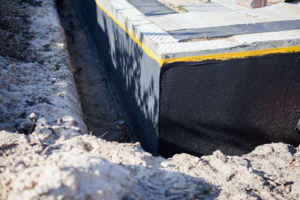 Professional Exterior Waterproofing technician working in Bridgeport, NJ